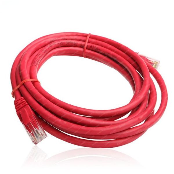 DK-CB-NT6U200R CAT6 2M Cu Awg 24/7 UTP Kırmızı Patch Network Kablosu
