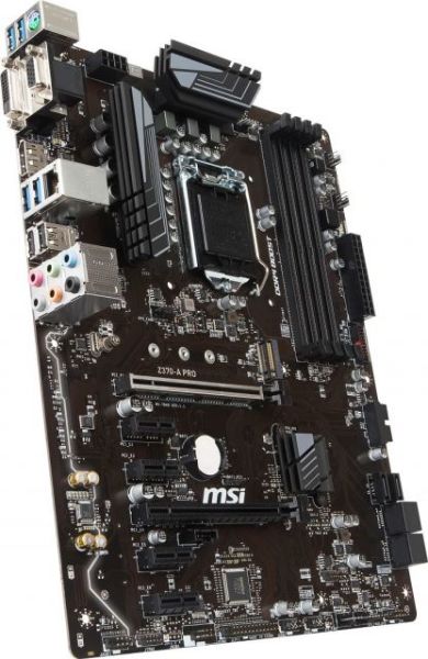 Z370-A-PRO Intel Z370 1151 DDR4 4000MHz DVI/VGA Anakart