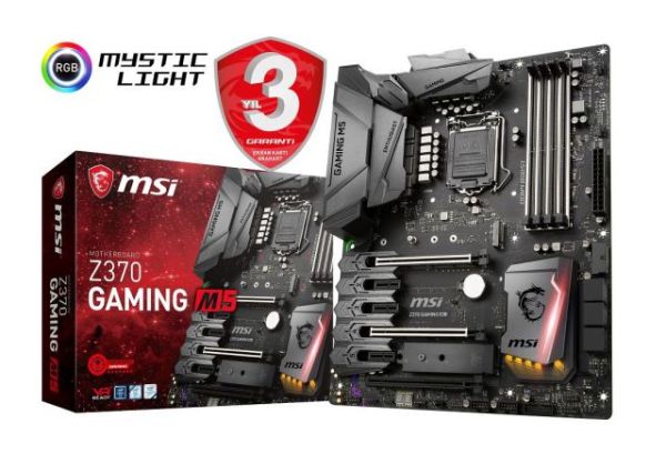 Z370-GAMING-M5 Intel Z370 1151 DDR4 4000MHz HDMI/DP Gaming Anakart