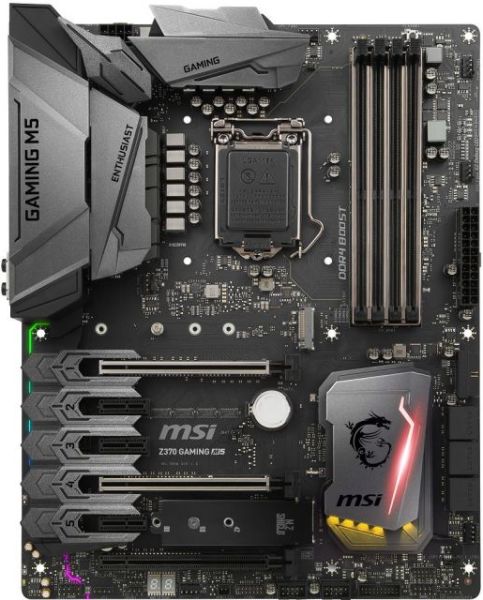 Z370-GAMING-M5 Intel Z370 1151 DDR4 4000MHz HDMI/DP Gaming Anakart