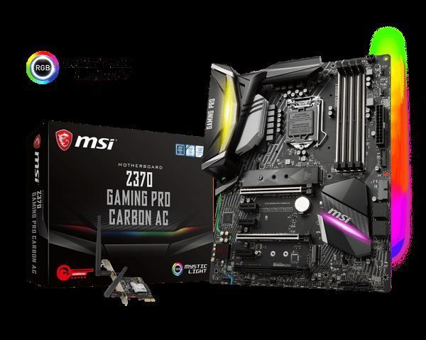 Z370GAMINGPROCARBO Intel Z370 1151 DDR4 4000MHz DVI/VGA Gaming Anakart