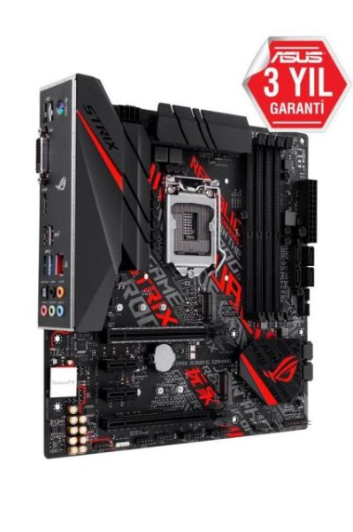 ROG-STRIX-B360-G-G Intel B360 1151 DDR4 2666MHz HDMI/DVI M2 USB3.1 Anakart