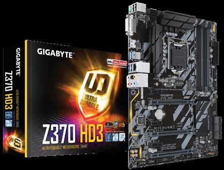 Z370-HD3 Intel Z370 1151 DDR4 4000MHz HDMI/DVI Anakart