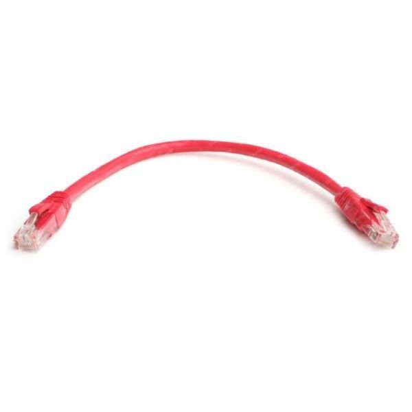 DK-CB-NT6U25R CAT6 0.25M Cu Awg 24/7 UTP Kırmızı Network Kablosu