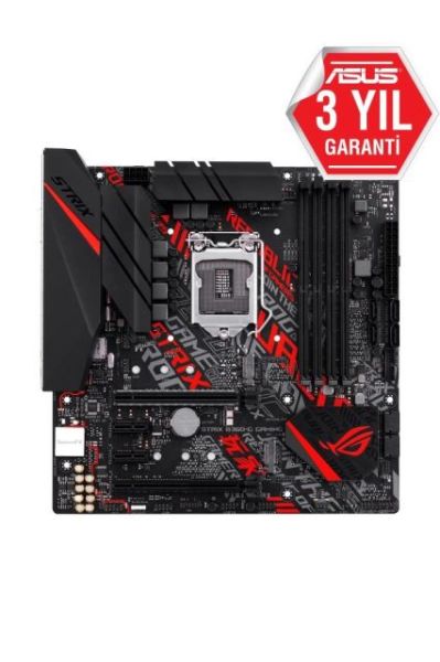 ROG-STRIX-B360-G-G Intel B360 1151 DDR4 2666MHz HDMI/DVI M2 USB3.1 Anakart