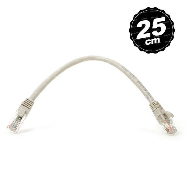 DK-CB-NT6U25Y CAT6 0.25M UTP Sarı Network Kablosu