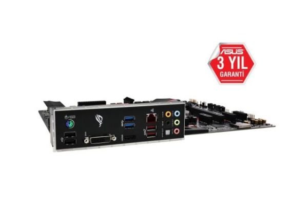 ROG-STRIX-B360-H-G Intel B360 1151 DDR4 2666MHz HDMI/DVI M2 USB3.1 AURA RGB Anakart