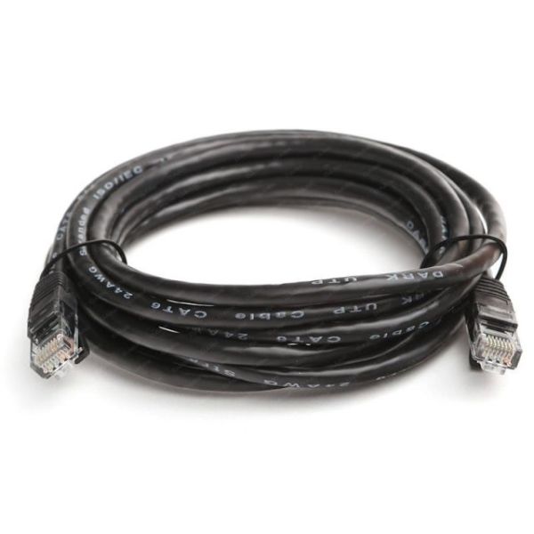 DK-CB-NT6U300B CAT6 3M CU Awg 24/7 UTP Siyah Patch Network Kablosu