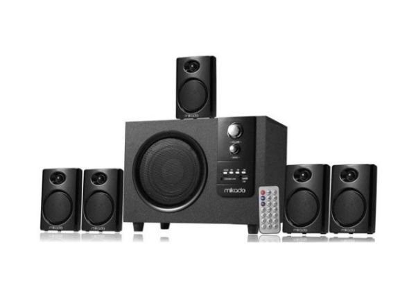 MD-729FM 5+1 20W 5W*5 USB,SD,FM Destekli Multimedia Hoparlör