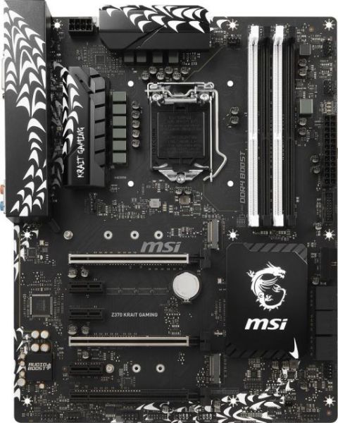 Z370-KRAIT-GAMING Intel Z370 1151 DDR4 4000MHz HDMI/DVI Gaming Anakart