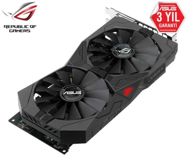 ROG-STRIX-RX570 RX570 4GB 256B GDDR5 DVI/HDMI/DP AMD Gaming Ekran Kartı