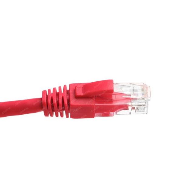 DK-CB-NT6U300R CAT6 3M Cu Awg 24/7 UTP Kırmızı Patch Network Kablosu