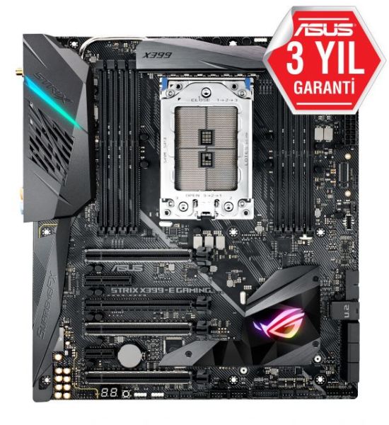 ROG-STRIX-X399-E-G AMD X399 TR4 DDR4 3600MHz M2 USB3.1 WiFi AURA RGB Anakart