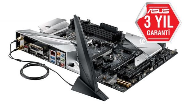 ROG-STRIX-Z370-E Intel Z370 1151 DDR4 4000MHz HDMI/DP/DVI Gaming Anakart