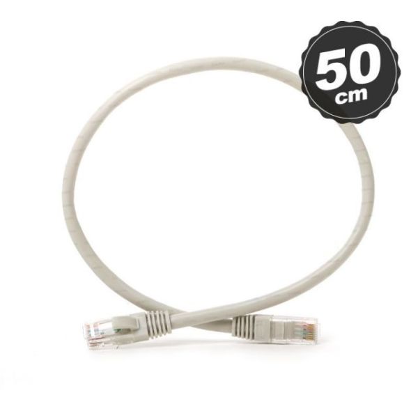 DK-CB-NT6U50G CAT6 0.50M UTP Awg 24/7 Bakır Gri Network Kablosu