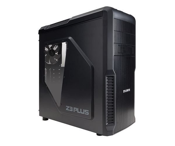 Z3-PLUS-BL ZALMAN Z3 PLUS MID TOWER SIYAH KASA 2XUSB 2.0, 1XUSB 3.0, 5X120MM FAN