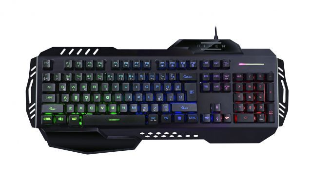 METALGEARZ10 METAL GEAR Z10 Gaming Klavye Mekanik Hisli Metal Kasa Rainbow