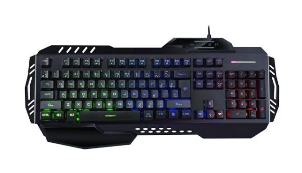 METALGEARZ10 METAL GEAR Z10 Gaming Klavye Mekanik Hisli Metal Kasa Rainbow