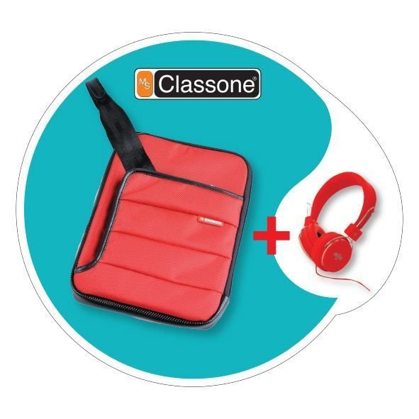 TBL-U102 Colorful Serisi 7-10.1'' Kırmızı Tablet Çantası