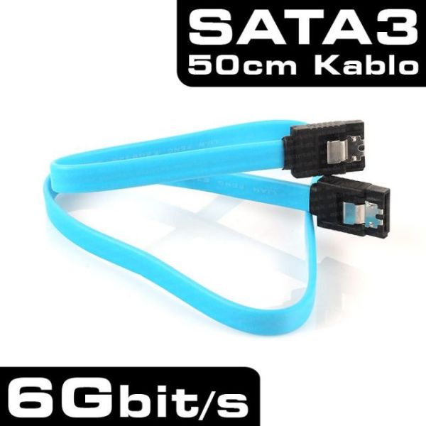 DK-CB-SATA3L50 0.50M Sata 3 Data Kablosu