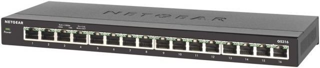 GS316-100PES GS316-100PES 16 Portlu 10/100/1000 Gigabit Ethernet Tak Çalıştır Switch