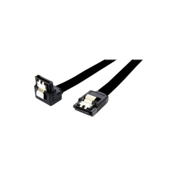 DK-CB-SATA3L52 0.5M 90 Derece Kilit Mekanizmalı Sata 3 Kablo