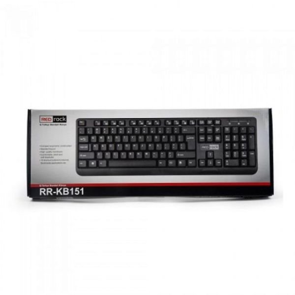 RR-KB151 KBD USB Q TR STANDART SIYAH