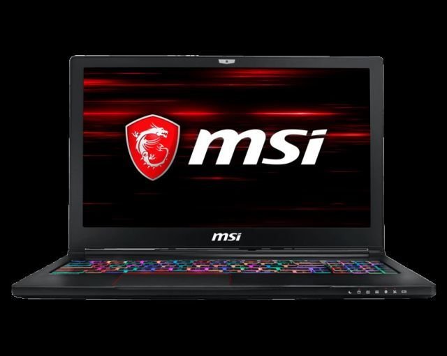 GS63_8RE-037XTR GS63,i7-8750H,16GB,128GB SSD+1TB,GTX1060 6GB,15,6'',Free DOS