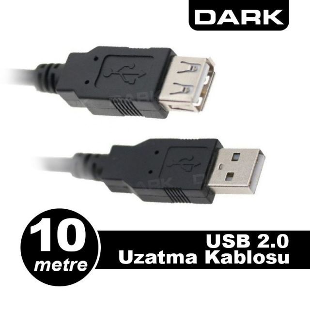 DK-CB-USB2EXTL1000 10M USB 2.0 Uzatma Kablosu