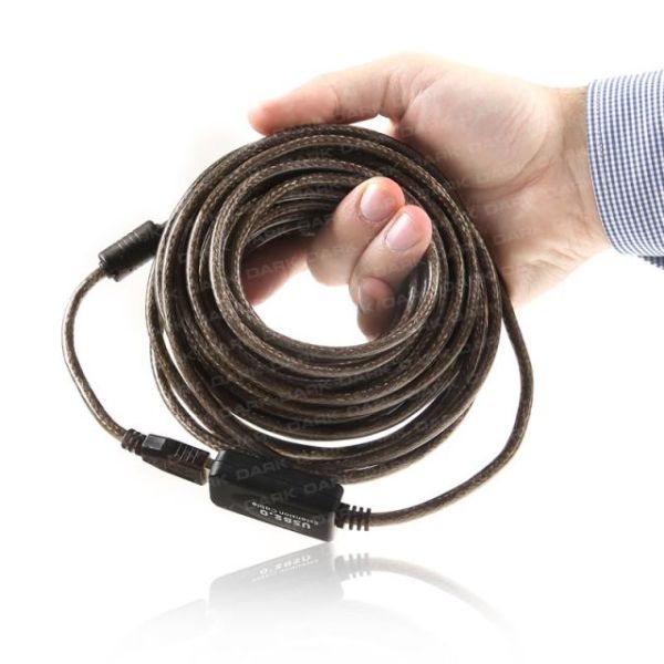 DK-CB-USB2EXTL10A 10M USB 2.0 Aktif Uzatma Kablosu