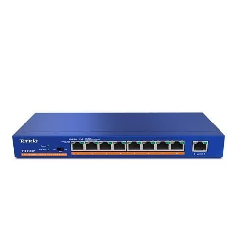 TEF1109P TEF1109P 9Port 10/100 8 Port PoE Switch