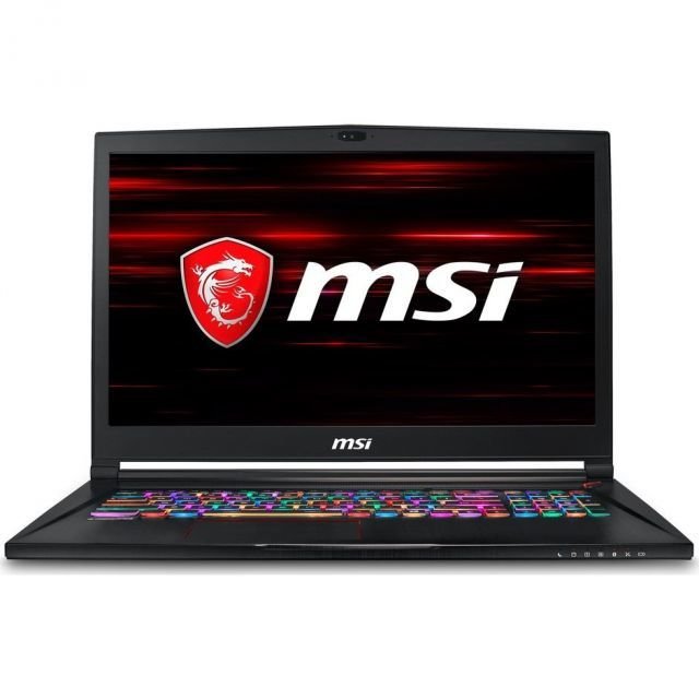 GS73_8RF-034XTR NB GS73 STEALTH 8RF-034XTR I7-8750H 32GB DDR4 GTX1070 GDDR5 8GB 256GB SS
