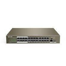 TEF1126P TEF1126P-24-250W 24 Port 10/100Mbps +1 Gigabit/SFP Slotl Switch 24 Port