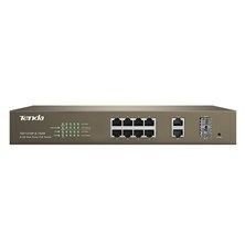 TEF1210P TEF1210P-8-150W 8 Port 10/100M + 2-Port Gigabit + 2 SFP Combo PoE Web