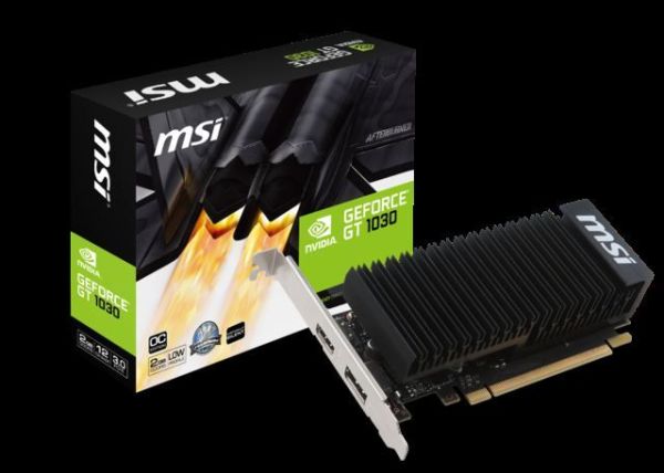 GT1030-2GH-LP-OC GT1030 2G 64b GDDR5 LP HDMI-DP OC NVIDIA EKRAN KARTI