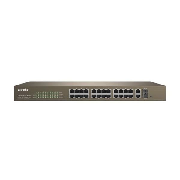 TEF1226P TEF1226P 24Port PoE 2GB+2xSFP WebSmart Switc