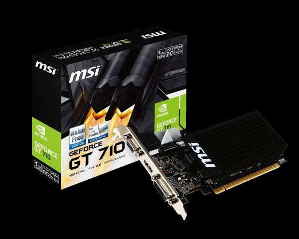 GT710-1GD3H-LP GT710 1GB 64B DDR3 VGA/DVI/HDMI/DP Nvidia Ekran Kartı