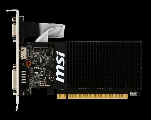 GT710-1GD3H-LP GT710 1GB 64B DDR3 VGA/DVI/HDMI/DP Nvidia Ekran Kartı