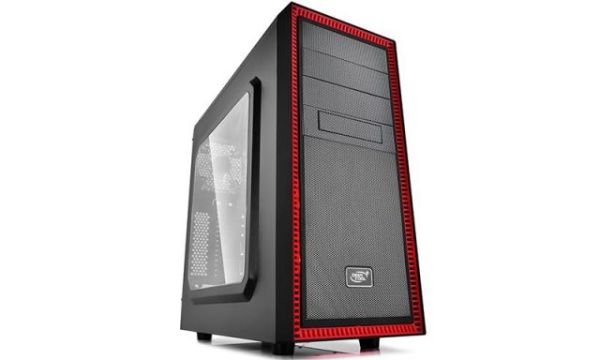 TESSERACT-SW-RD TESSERACT SW RD Siyah+Kırmızı Kasa 1xUSB 2.0, 1xUSB 3.0, 1xAudio, 1xMic,
