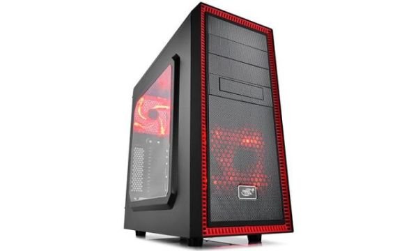 TESSERACT-SW-RD TESSERACT SW RD Siyah+Kırmızı Kasa 1xUSB 2.0, 1xUSB 3.0, 1xAudio, 1xMic,