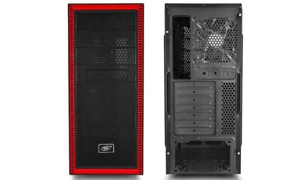 TESSERACT-SW-RD TESSERACT SW RD Siyah+Kırmızı Kasa 1xUSB 2.0, 1xUSB 3.0, 1xAudio, 1xMic,