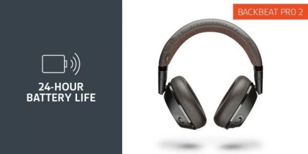 207110-05 BackBeat PRO2 Bluetooth+Kablolu Kulaklık Black Tan