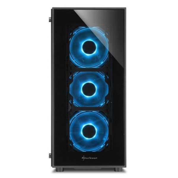 TG5-BLUE Pencereli Powersız 4xLED Mavi Fanlı ATX Kasa