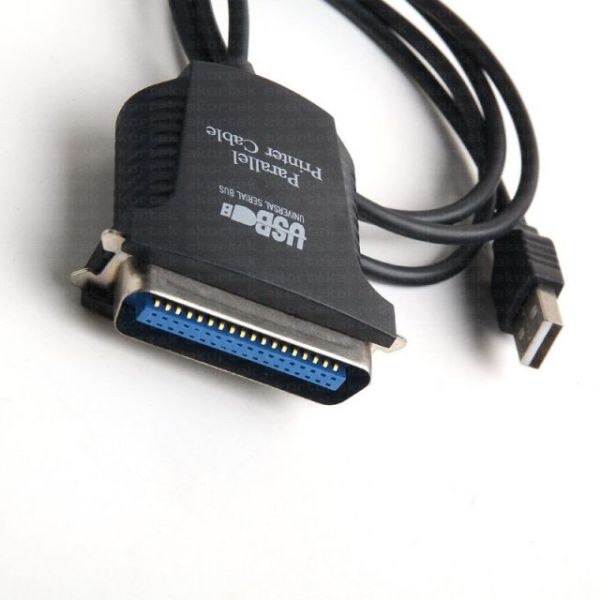 DK-CB-USB2XLPT 1,5 Metre USB 2.0 LPT-Paralel Printer Kablosu