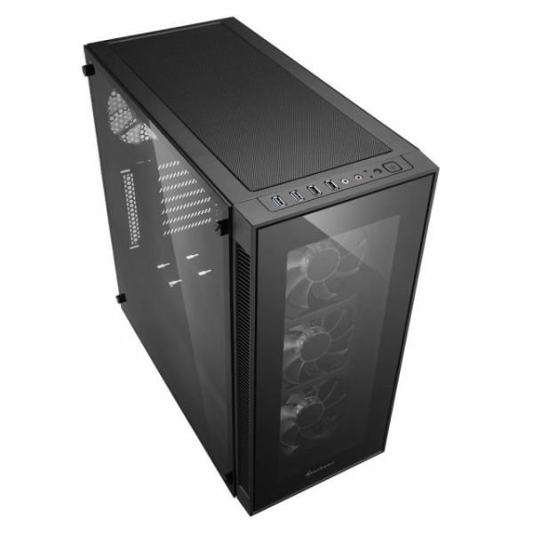 TG5-GREEN Cam Pencereli 4xYeşil LED Fanlı 2xUSB3.0 ATX Kasa