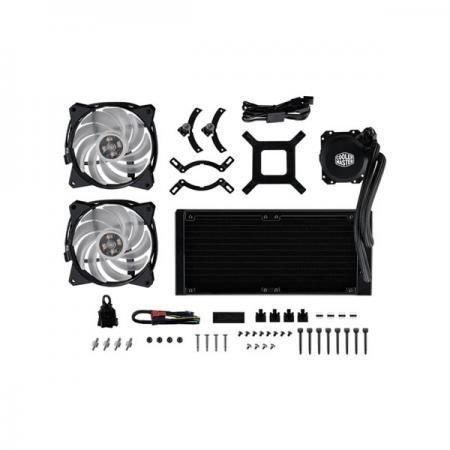 MLW-D24M-A20PC-R1 MasterLiquid ML240L RGB Led Fanlı İşlemci Sıvı Soğutma Kiti  (İntel&AM4