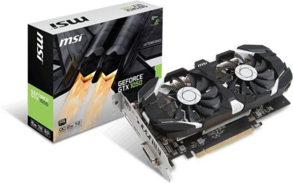 GTX1050-2GT-OCV1 GTX1050 2G 128B GDDR5 DVI-HDMI-DP OC NVIDIA EKRAN KARTI