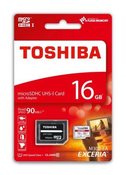 THN-M302R0160EA 16 GB Extreme 90 MB Class 10 UHS1 Micro SD