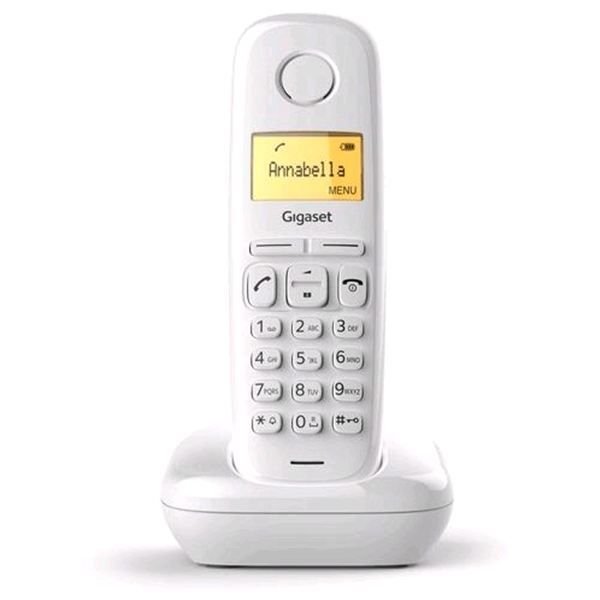 A170-BEYAZ GIGASET Dect 50 Rehber Caller Id Beyaz Telefon