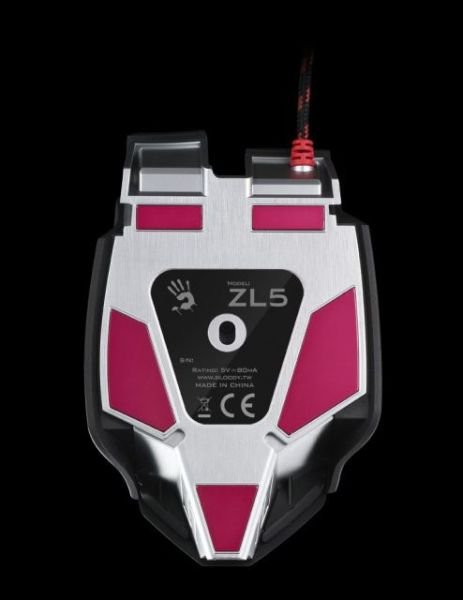 ZL5A Bloody ZL5A Core3 Aktif Lazer 8200CPI Metal Ayak Siyah Mouse